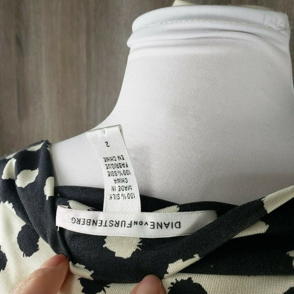 DIANE VON FURSTENBERG Ian Tunic Dress Size 2 Women - Picture 7 of 7